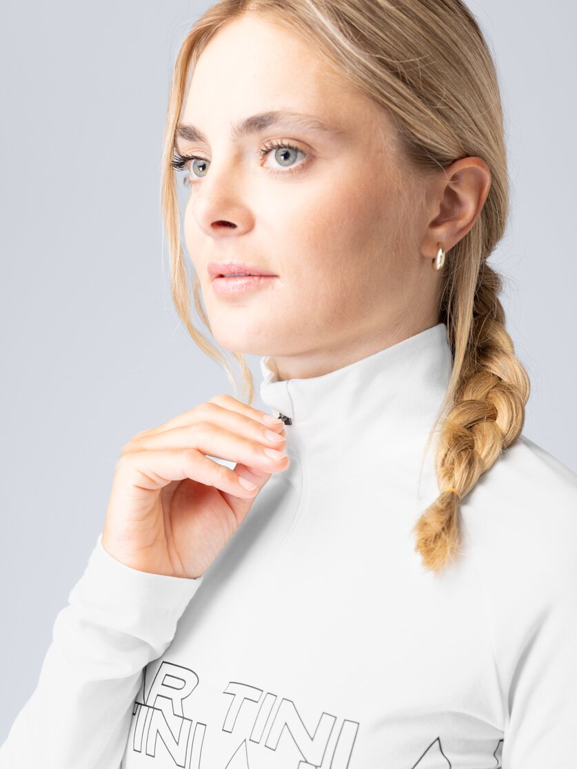 Martini Sportswear - Fullforce Halfzip Shirt W - Longsleeves in fairy tale - Detail 2 - Women