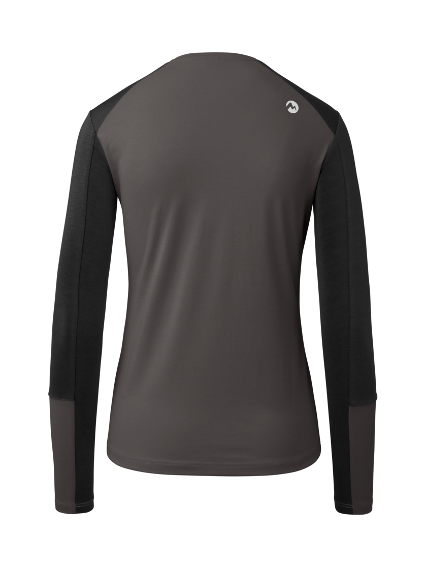 Martini Sportswear - Yalca Shirt W - Longsleeves in granite-black - rear view - Women
