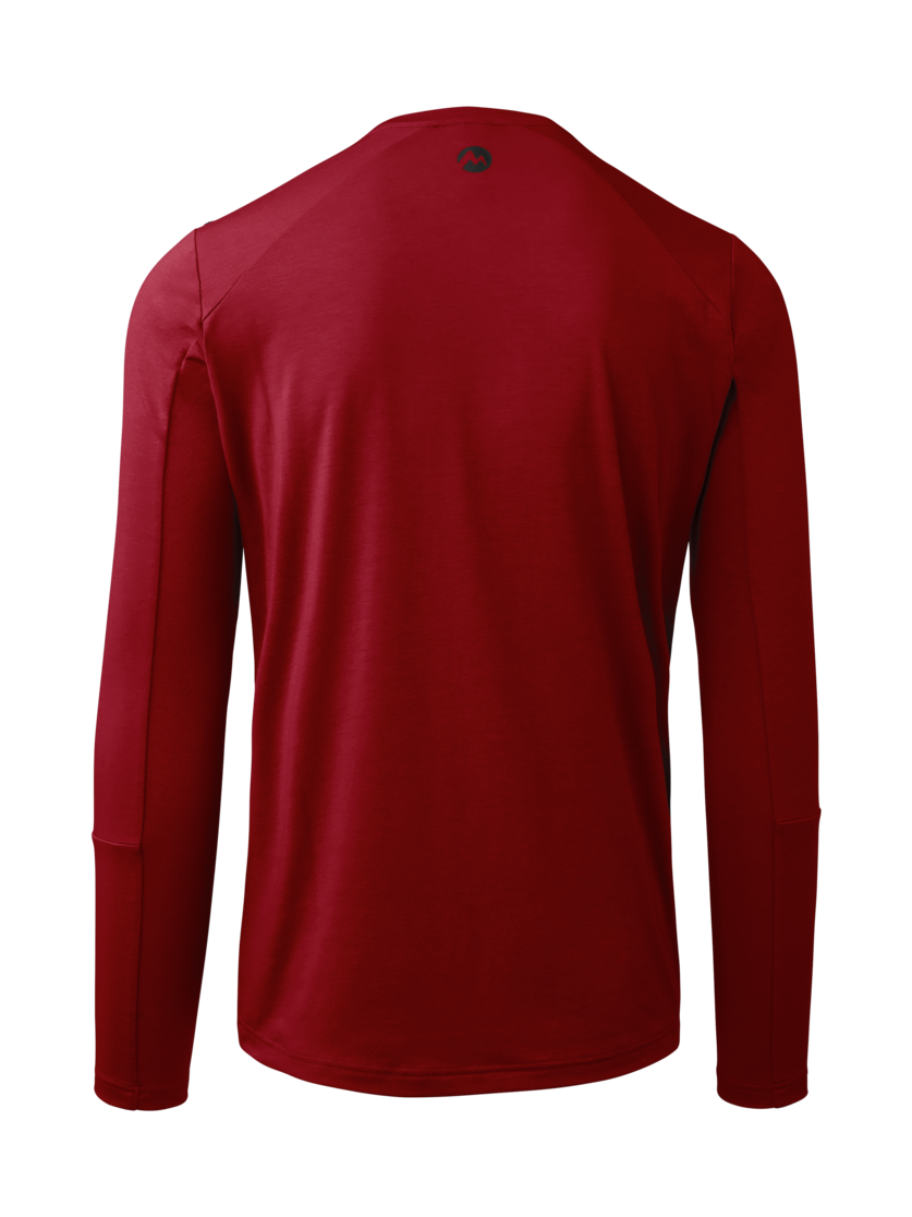 Martini Sportswear - Yalca Shirt M - Maglie a maniche lunghe in passion - vista posteriore - Uomo