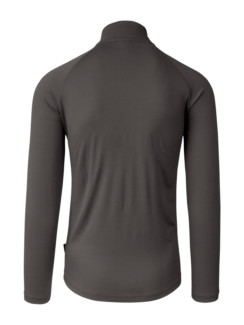 Martini Sportswear - Horizon Halfzip Shirt M - Langarmshirts in steel-black - Rückansicht - Herren