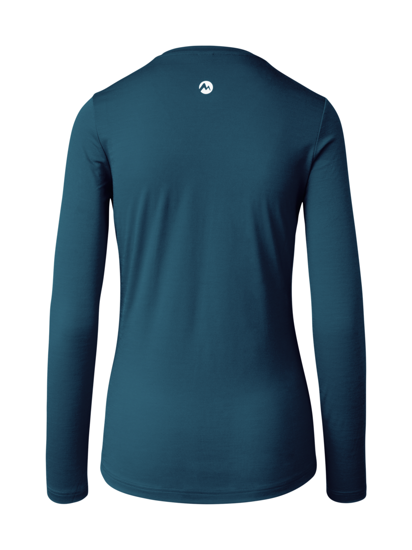 Martini Sportswear - Argon Shirt W - Langarmshirts in poseidon - Rückansicht - Damen