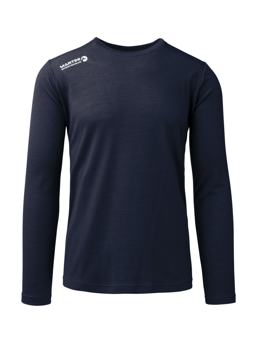 Martini Sportswear - Original Shirt M - Longsleeves in true navy - front view - Men