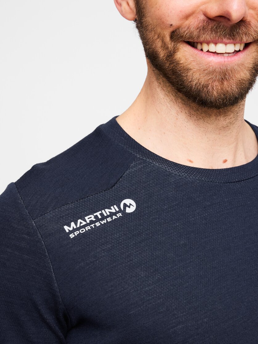 Martini Sportswear - Original Shirt M - Longsleeves in true navy - Detail 2 - Men