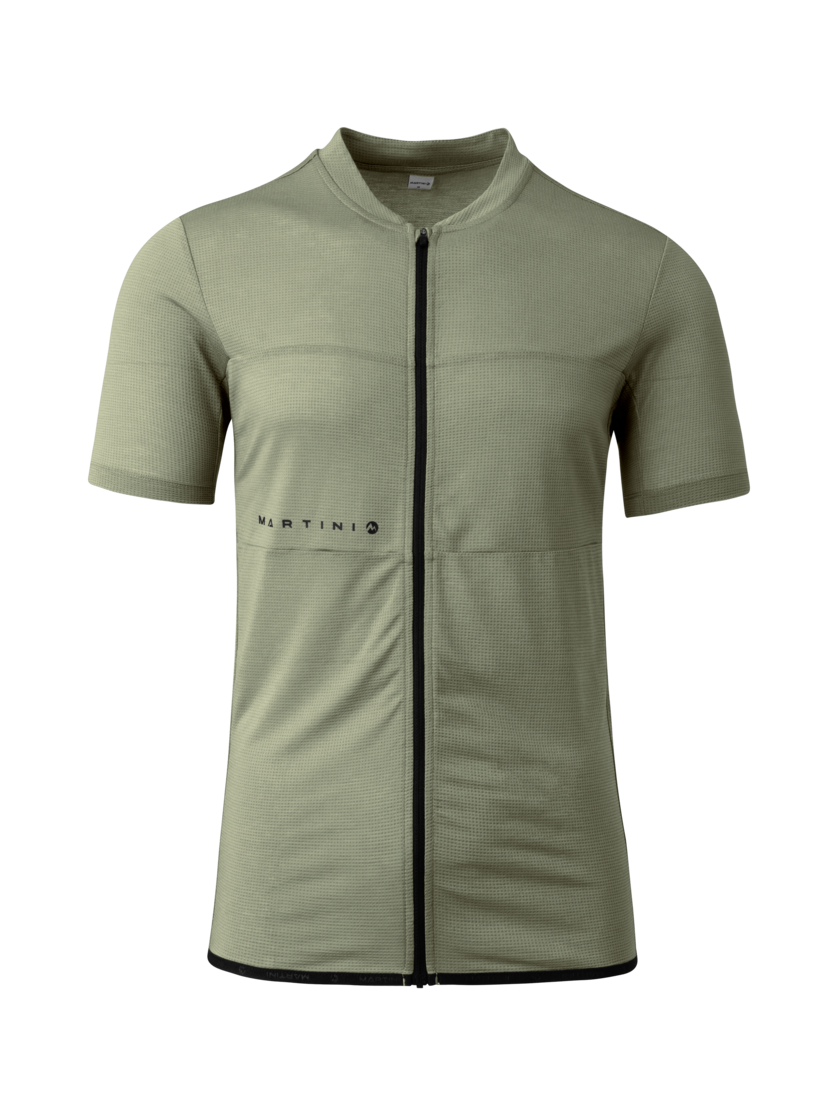 Martini Sportswear - Flowtrail Zip Shirt M - T-Shirts in tendril - front view - Men