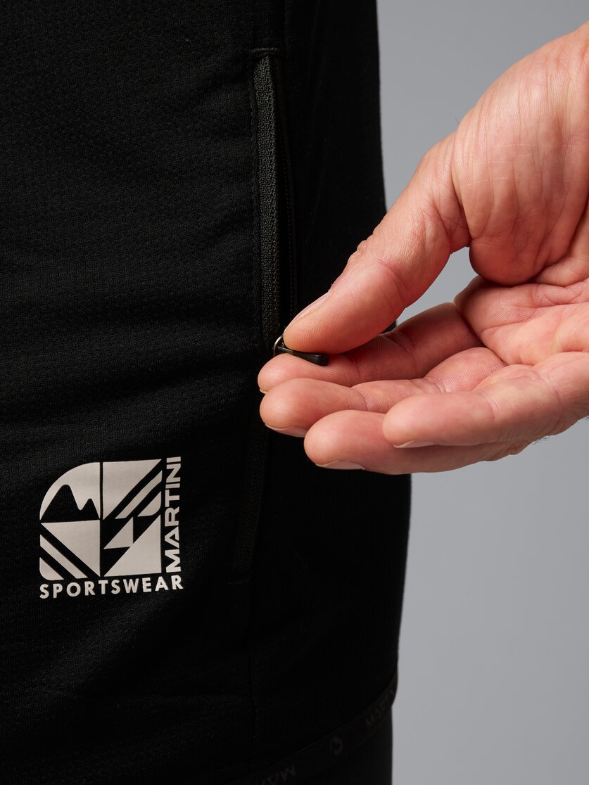 Martini Sportswear - Flowtrail Zip Shirt M - T-Shirts in tendril - Detail 3 - Herren