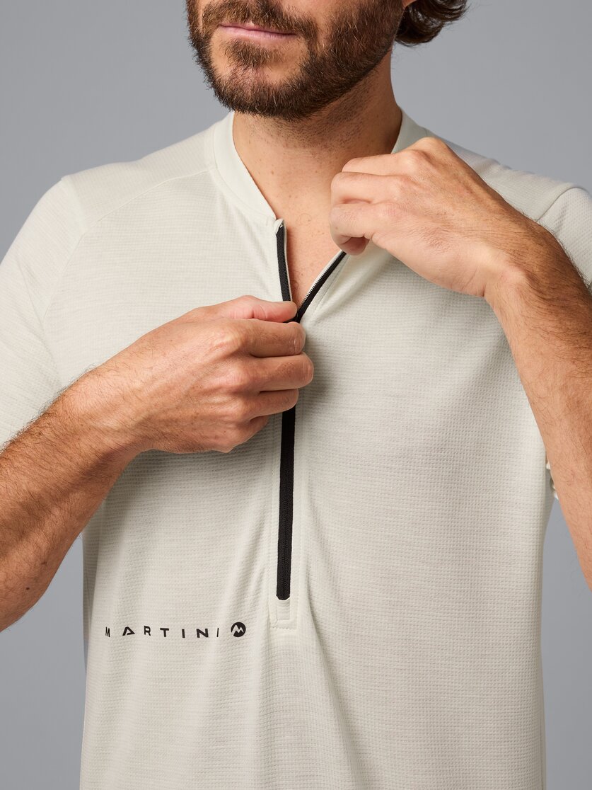 Martini Sportswear - Flowtrail Halfzip Shirt M - T-Shirts in tendril-black - Detail 1 - Herren