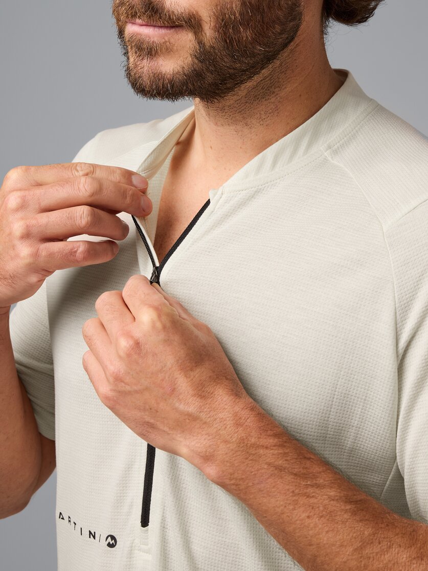 Martini Sportswear - Flowtrail Halfzip Shirt M - T-Shirts in tendril-black - Detail 5 - Herren