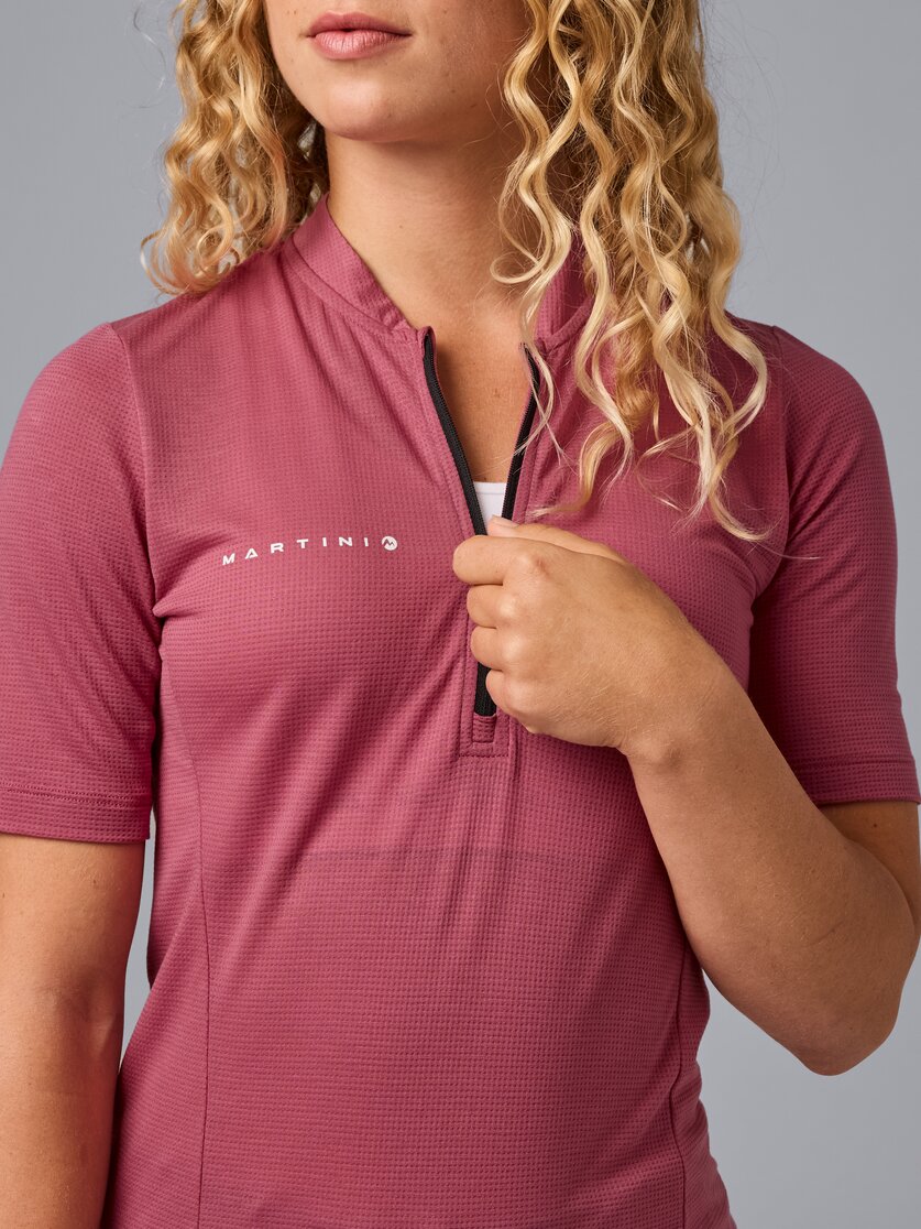 Martini Sportswear - Flowtrail Halfzip Shirt W - T-Shirts in black - Detail 1 - Damen