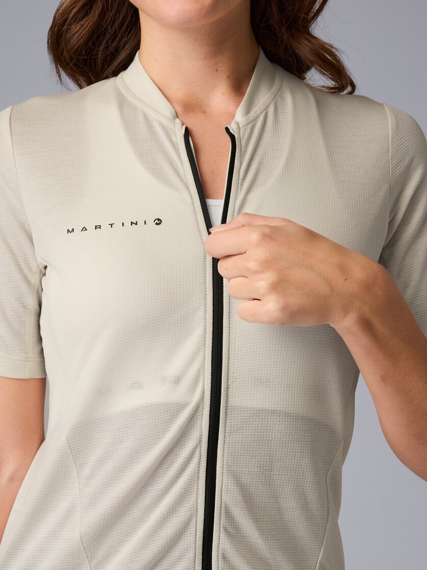 Martini Sportswear - Flowtrail Zip Shirt W - T-Shirts in black - Detail 1 - Damen