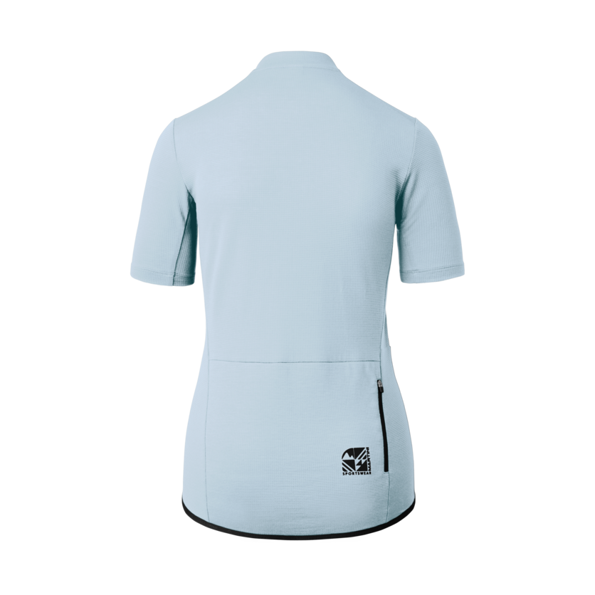 Martini Sportswear - Flowtrail Zip Shirt W - T-Shirts in ice-black - Rückansicht - Damen
