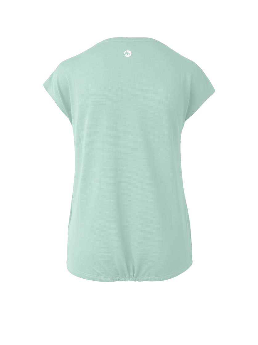 Martini Sportswear - Alpmate Flow Shirt W - T-Shirts in ibiza blue-black - Rückansicht - Damen