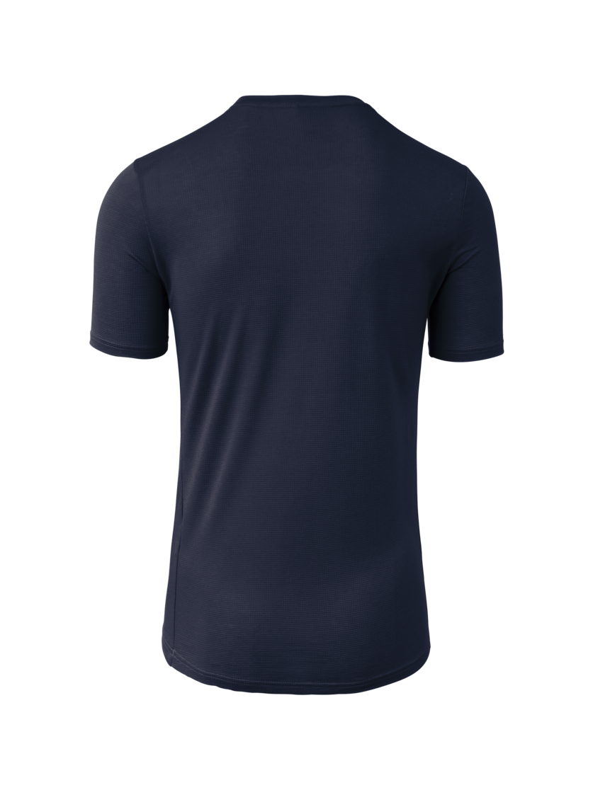 Martini Sportswear - Alpmate Flow Shirt M - T-Shirts in true navy - rear view - Men