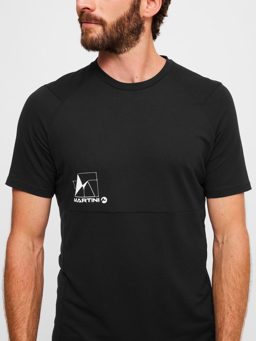 Martini Sportswear - Alpmate Flow Shirt M - T-Shirts in true navy - Detail 1 - Men