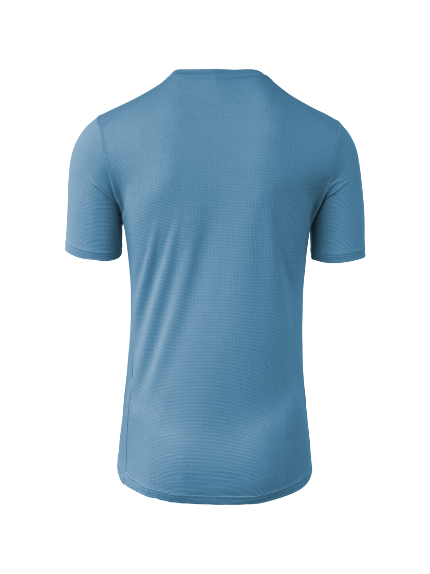 Martini Sportswear - Alpmate Flow Shirt M - T-Shirts in noon blue - Rückansicht - Herren