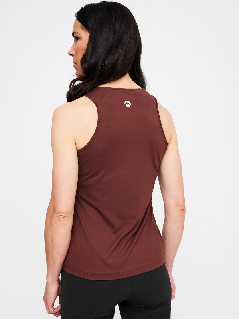 Martini Sportswear - Pacemaker Sleeveless Shirt W - Tops in white-black - Rückansicht Model - Damen