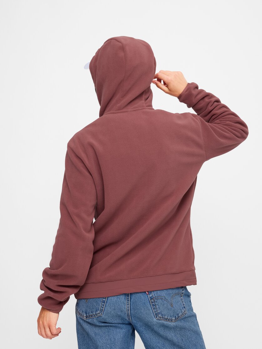 Martini Sportswear - Recharge Hoodie Uni - Fleecejacke in true navy - Rückansicht Model - Unisex