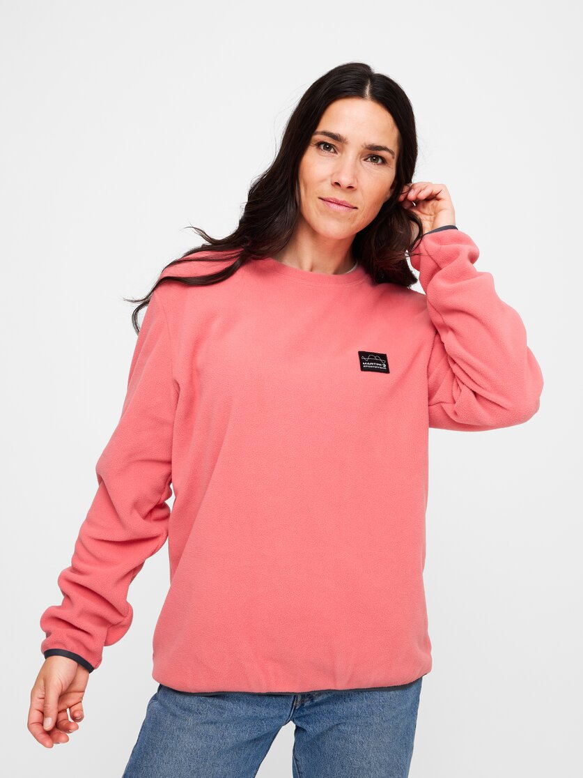 Martini Sportswear - Recharge Sweater Uni  - Fleecejacke in winter apple - Vorderansicht Model - Unisex