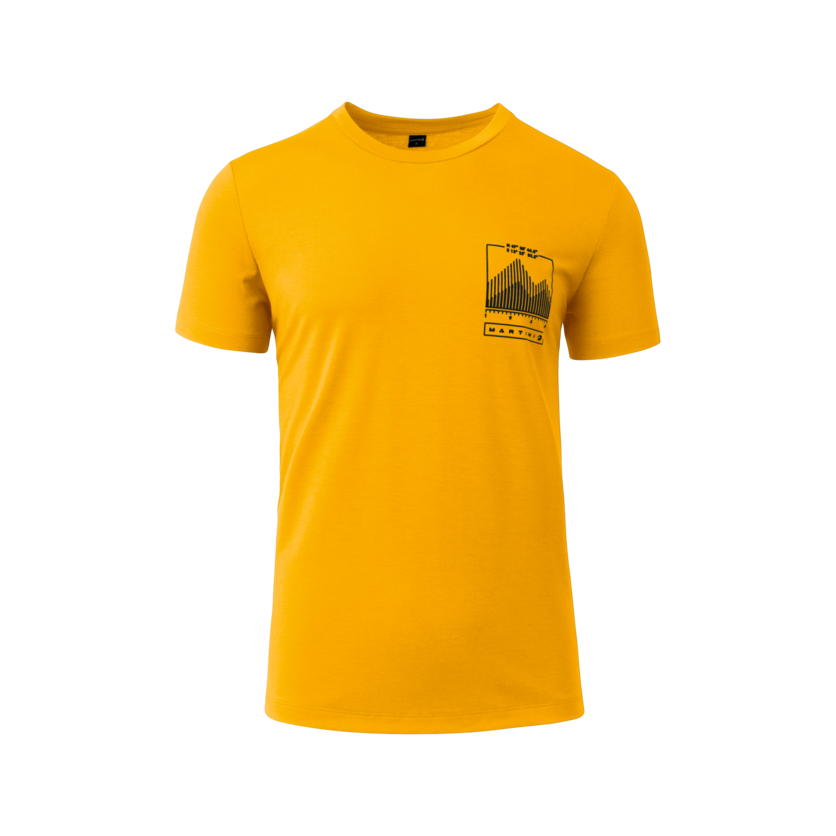 Martini Sportswear - Daybreaker Shirt M - T-Shirts in curry-black - front view - Men