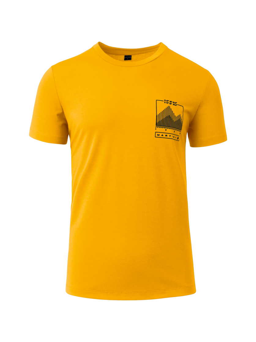 Martini Sportswear - Daybreaker Shirt M - T-Shirts in curry-black - Vorderansicht - Herren