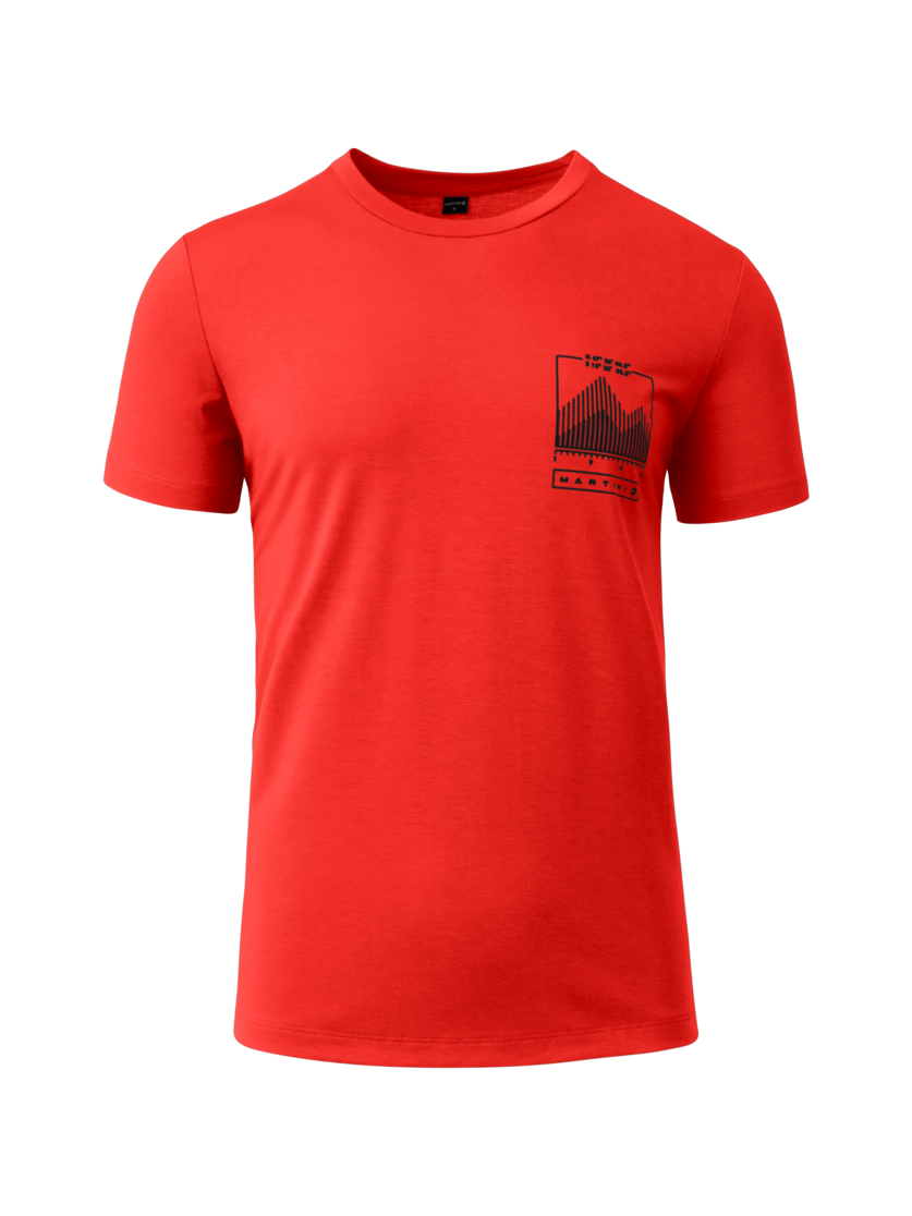 Martini Sportswear - Daybreaker Shirt M - T-Shirts in fiery-black - front view - Men