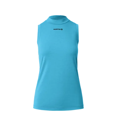 Martini Sportswear - Trektech Sleeveless Shirt W - Tops in sky - Vorderansicht - Damen