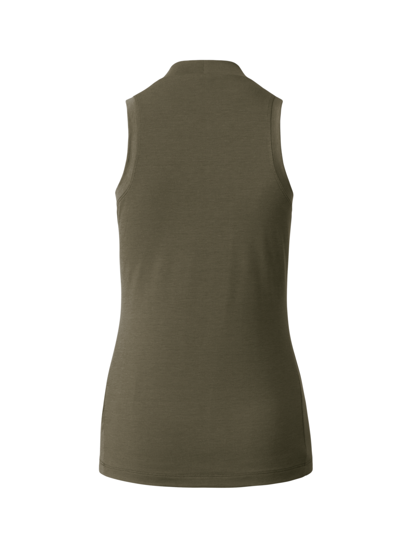 Martini Sportswear - Trektech Sleeveless Shirt W - Tops in moss - vista posteriore - Donna