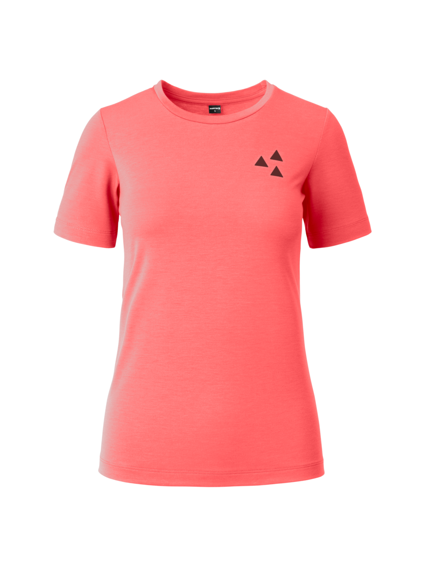 Martini Sportswear - Trektech Shirt W - T-Shirts in punch - vista frontale - Donna