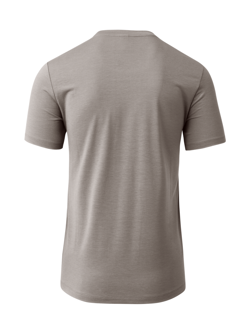 Martini Sportswear - Hillclimb Sport Shirt M - T-Shirts in stone-black - Rückansicht - Herren