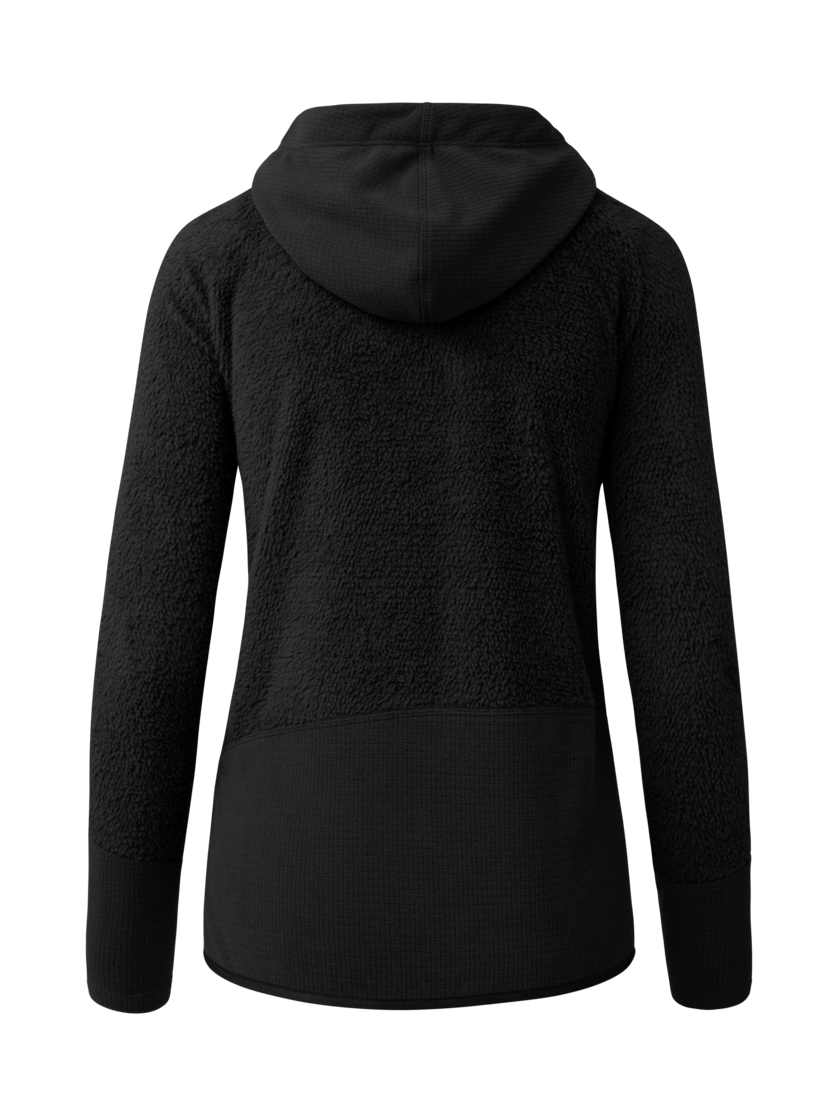 Martini Sportswear - Wildtrack Hoodie Primaloft® Active W  - Hoodies in black - Rückansicht - Damen