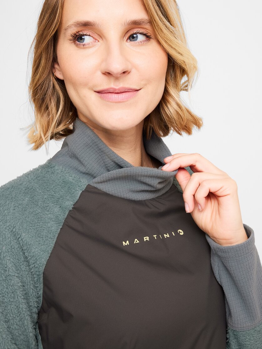 Martini Sportswear - Wildtrack Shirt Primaloft®Active W - Maglie a maniche lunghe in true navy-moon - Dettaglio 2 - Donna
