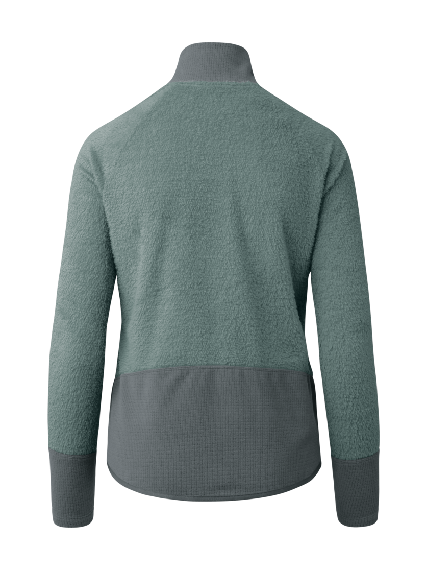 Martini Sportswear - Wildtrack Shirt Primaloft®Active W - Langarmshirts in misty blue-granite - Rückansicht - Damen