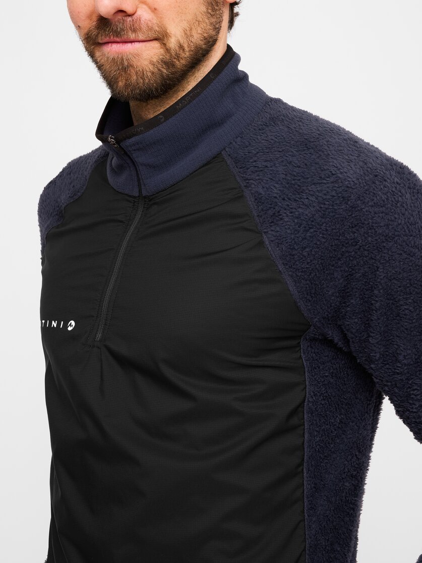 Martini Sportswear - Wildtrack Halfzip Shirt Primaloft®Active M - Langarmshirts in true navy-black - Detail 2 - Herren