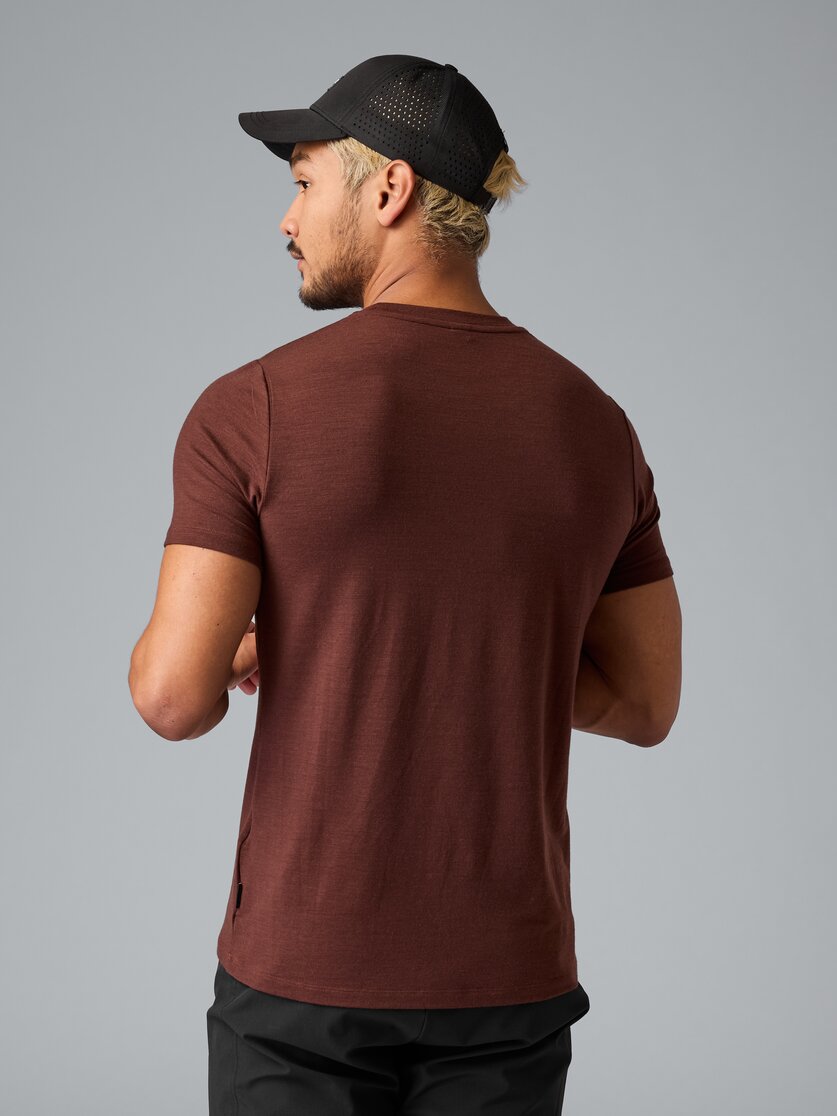 Martini Sportswear - Trektech Shirt M - T-Shirts in black-white - Rückansicht Model - Herren