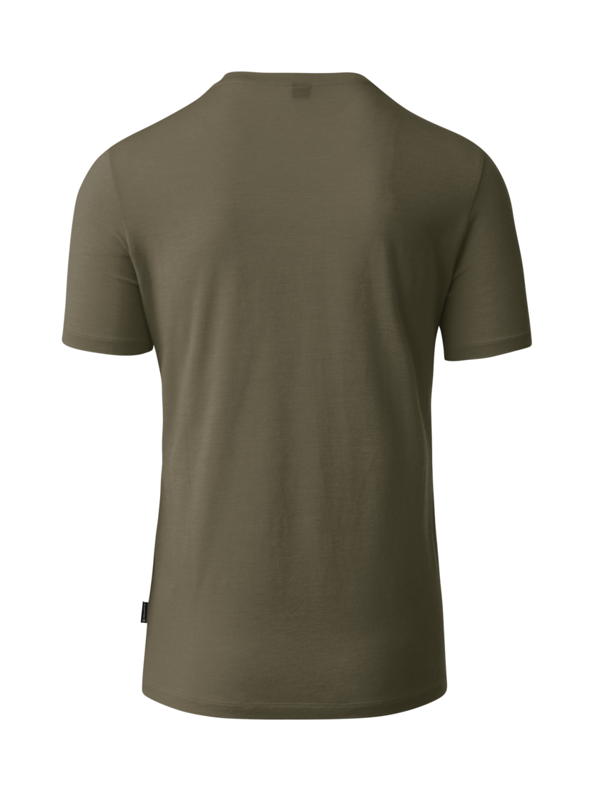 Martini Sportswear - Alpmate Shirt M - T-Shirts in moss-black - Rückansicht - Herren