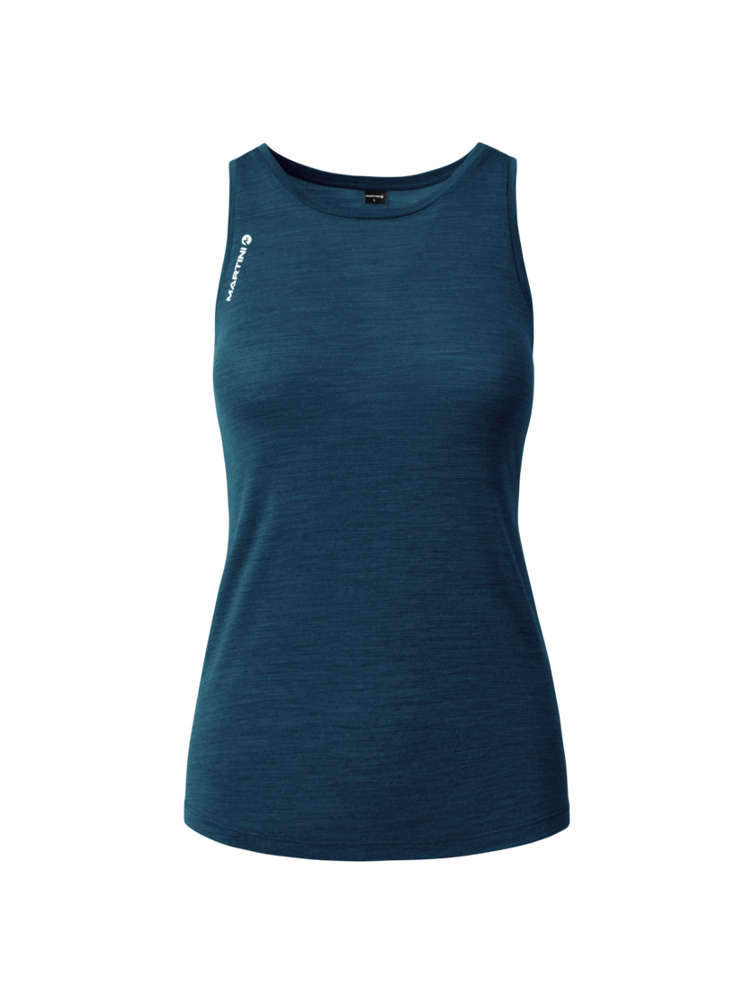 Martini Sportswear - Sunrise Sleeveless Shirt W - Tops in poseidon - Vorderansicht - Damen