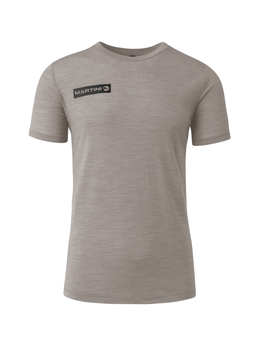 Martini Sportswear - Yalca Shirt M - T-Shirts in stone - Vorderansicht - Herren