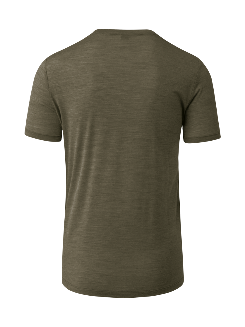 Martini Sportswear - Yalca Shirt M - T-Shirts in moss - rear view - Men
