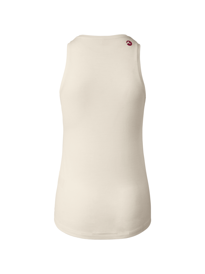 Martini Sportswear - Highventure Loom Tanktop W - Tops in off white-plume - rear view - Women