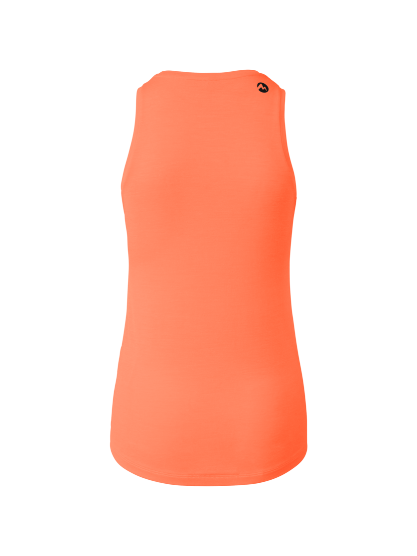 Martini Sportswear - Highventure Loom Tanktop W - Tops in papaya-black - rear view - Women