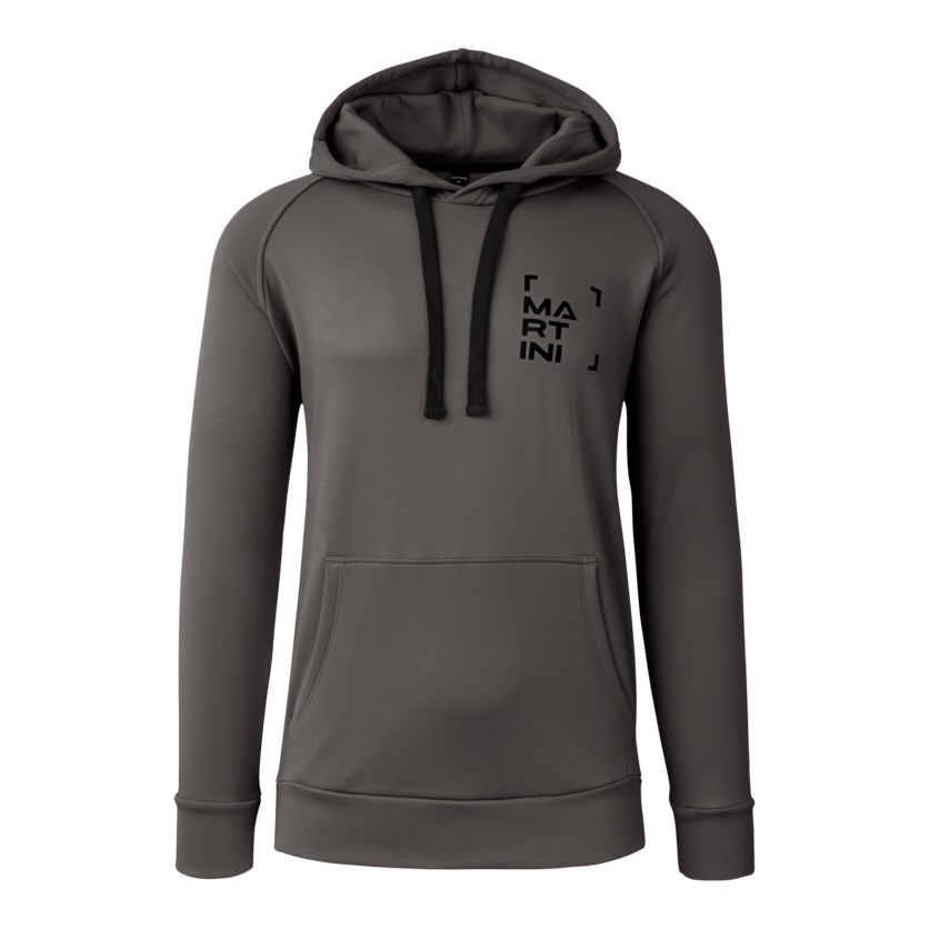 Martini Sportswear - Recharge Hoodie M - Hoodies in steel-black - Vorderansicht - Herren