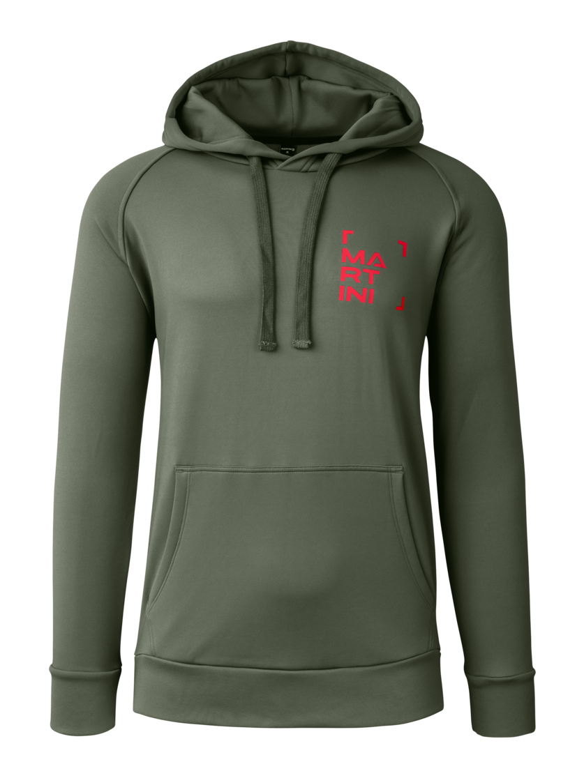 Martini Sportswear - Recharge Hoodie M - Hoodies in mosstone-mars - Vorderansicht - Herren