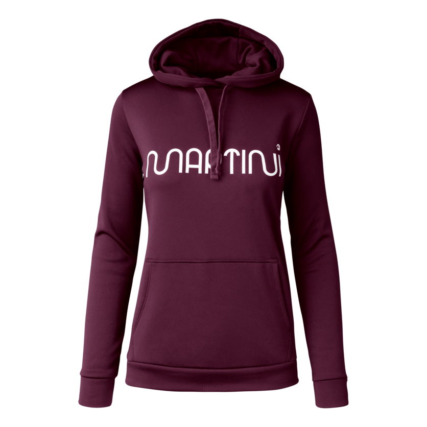 Martini Sportswear - Recharge Hoodie W - Felpe in fairy tale - vista frontale - Donna