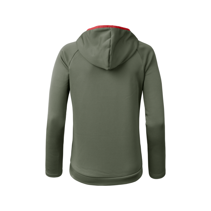 Martini Sportswear - Wildone Hoodie Kids - Hoodies in mosstone-scooter - Rückansicht - Kinder