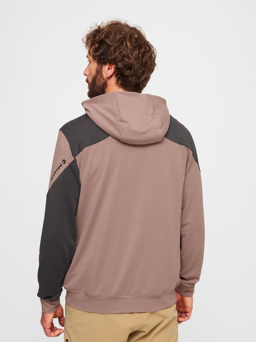 Martini Sportswear - Alpmate Roots ML Hoody M - Hoodies in black - Rückansicht Model - Herren