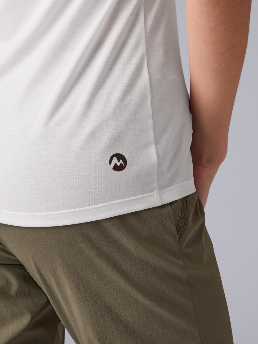 Martini Sportswear - Highventure Shirt W - T-Shirts in white-black - Detail 1 - Damen