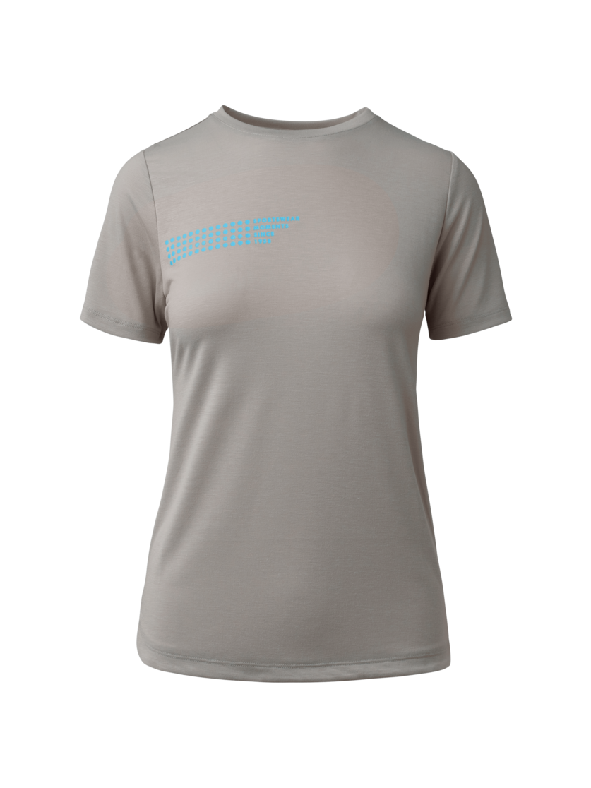 Martini Sportswear - Hillclimb Shirt W - T-Shirts in stone-sky - vista frontale - Donna