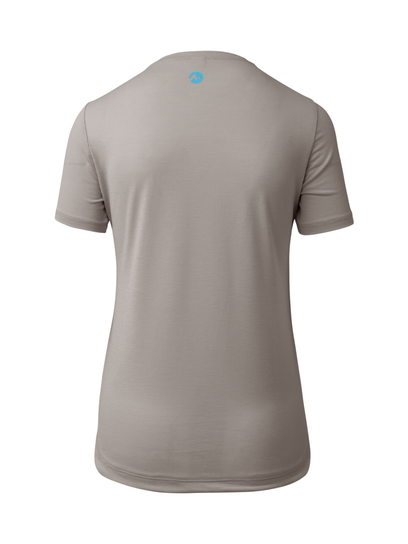 Martini Sportswear - Hillclimb Shirt W - T-Shirts in stone-sky - vista posteriore - Donna