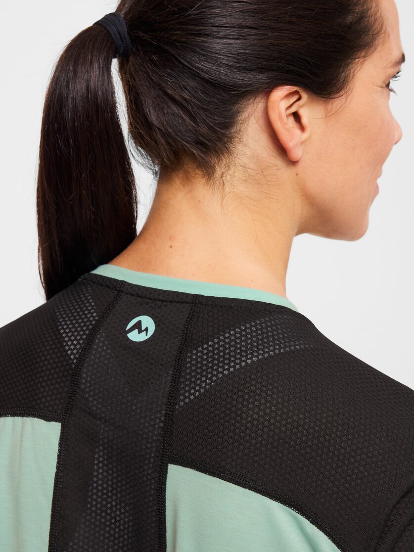 Martini Sportswear - Hillclimb Flex Shirt W - T-Shirts in white-black - Dettaglio 1 - Donna