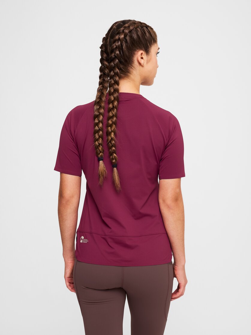 Martini Sportswear - Alpmate Sunray Protec Shirt W - T-Shirts in white - Rückansicht Model - Damen