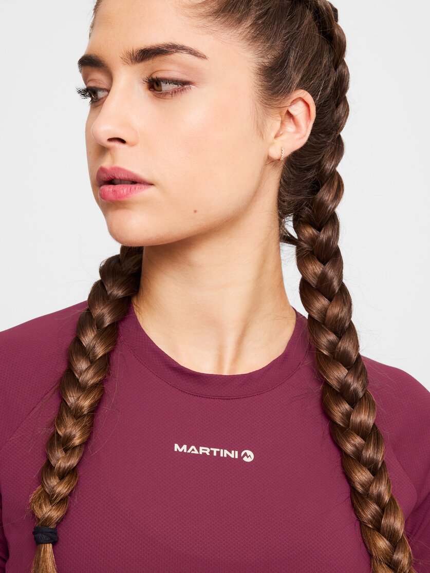 Martini Sportswear - Alpmate Sunray Protec Shirt W - T-Shirts in white - Detail 1 - Damen